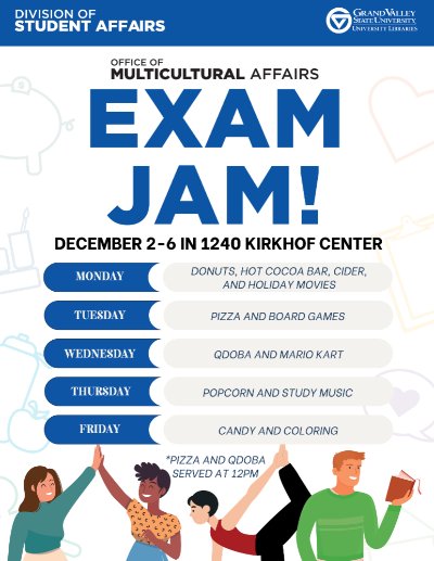 OMA Exam Cram flyer Fall 2024